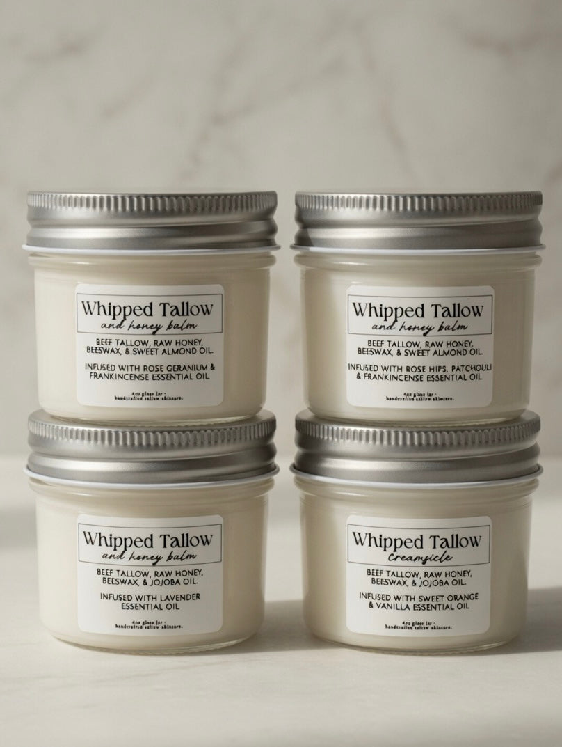 Whipped Tallow & Honey Balm